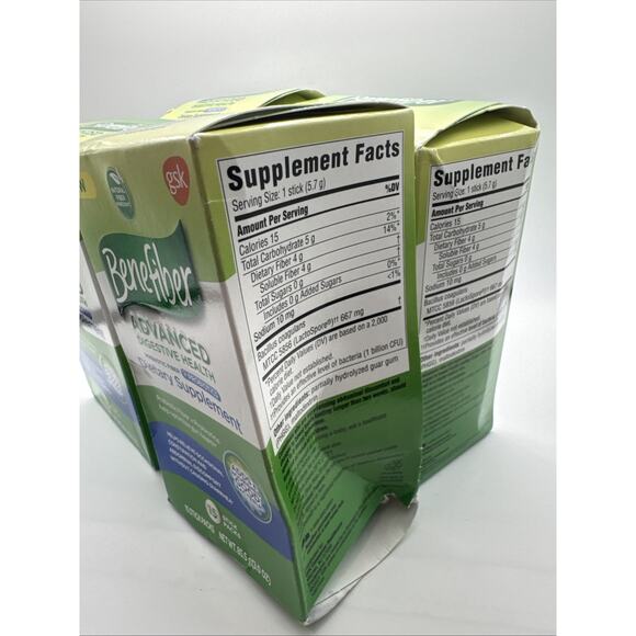 Benefiber Advanced Digestive Health Pre-Probiotic Sticks - 4 Boxes - BB 4/26 - Picture 2 of 5